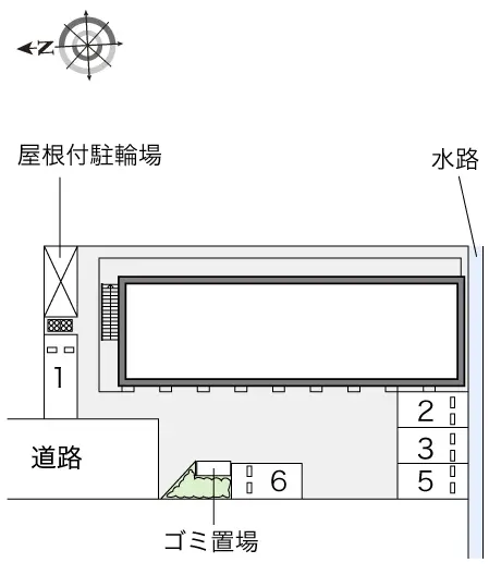 ★手数料０円★東大阪市西堤本通東　月極駐車場（LP）